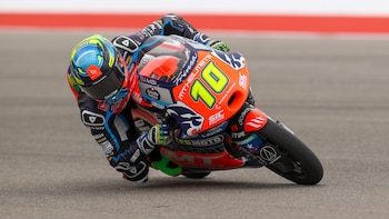 El brasileño Diogo Moreira marca