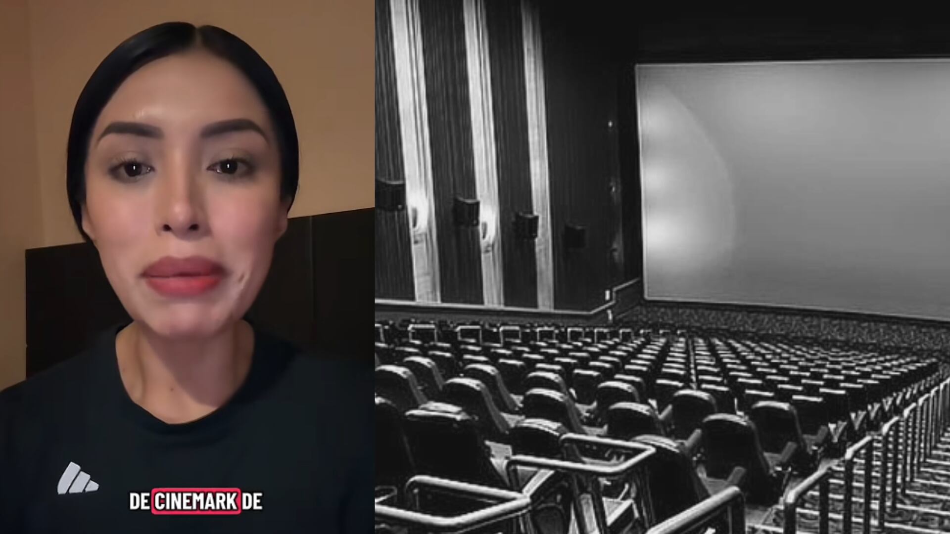 Mujer denuncia que era vigilada por un hombre dentro del baño de cine de San Miguel