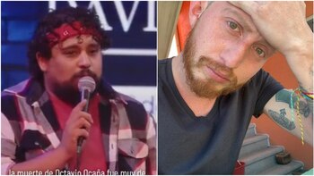 El comediante imitó el sonido