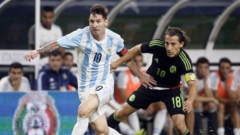Argentina con Messi enfrentó a