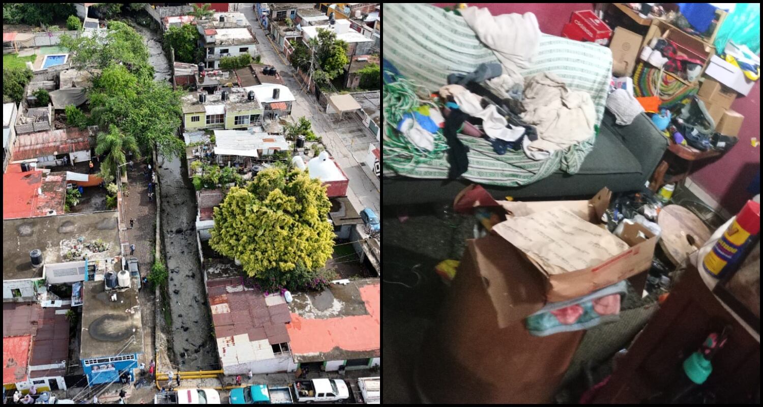 Inundaciones en Jiutepec, Morelos