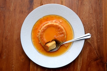 Receta de flan de albaricoque (Pexels)