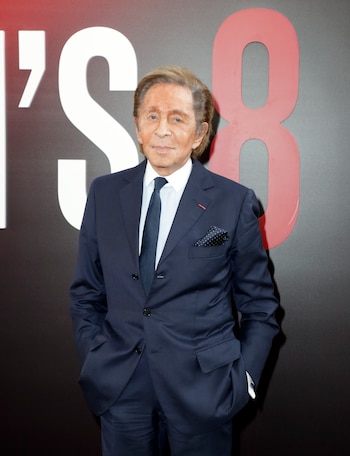 El diseñador de moda Valentino en 2018. EFE/Jason Szenes
