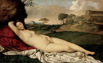 "Venus dormida" (1510, Gemäldegalerie Alte