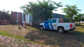 El predio donde hallaron los