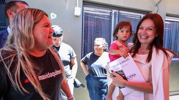 La ministra de Capital Humano