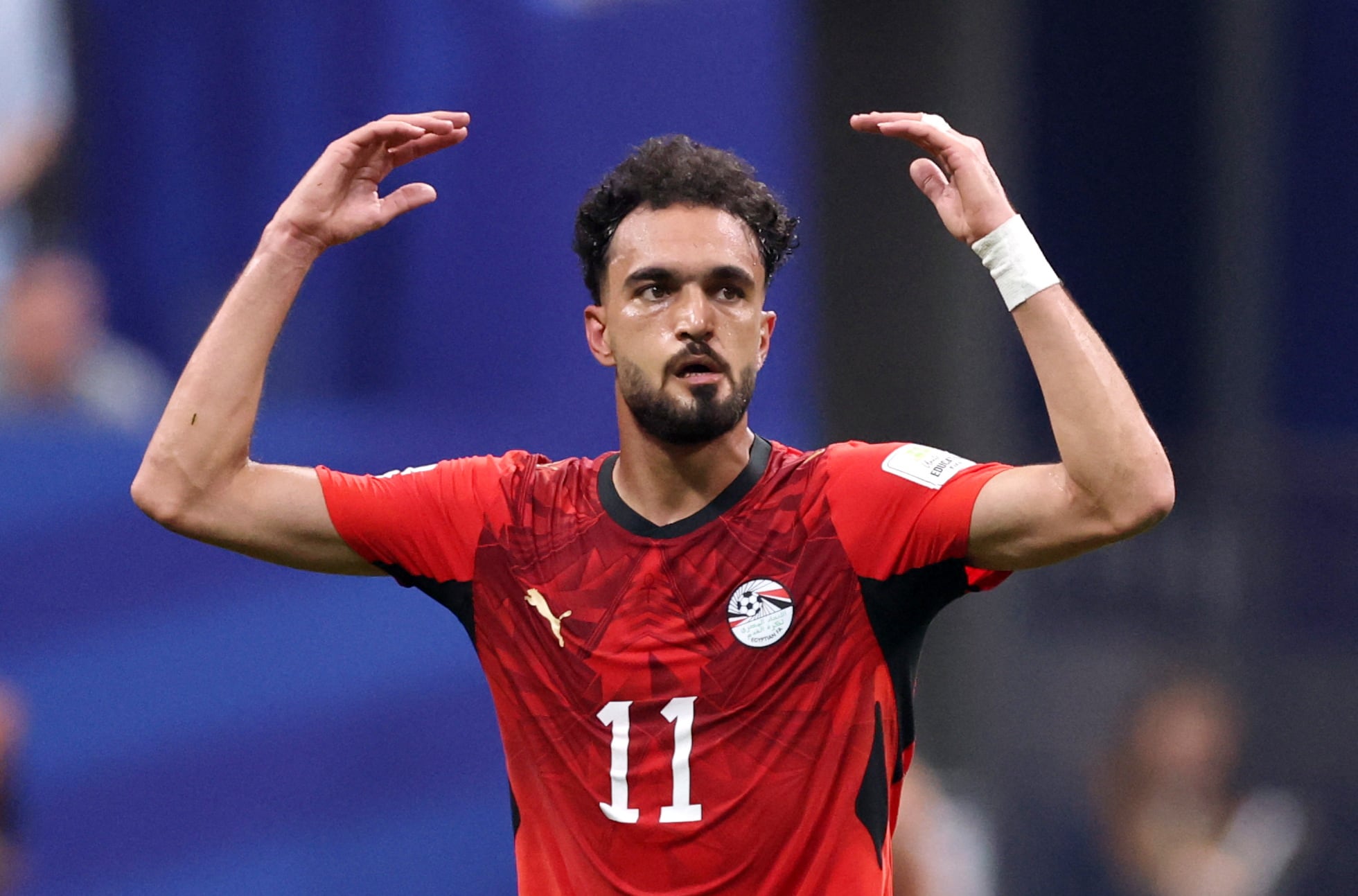 Ziko marcó el gol que fue invalidado por Letexier (Crédito: Reuters/Brett Davis)