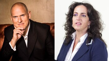 Actor Andrés Parra y senadora