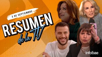 Pasó en la TV: tiraron