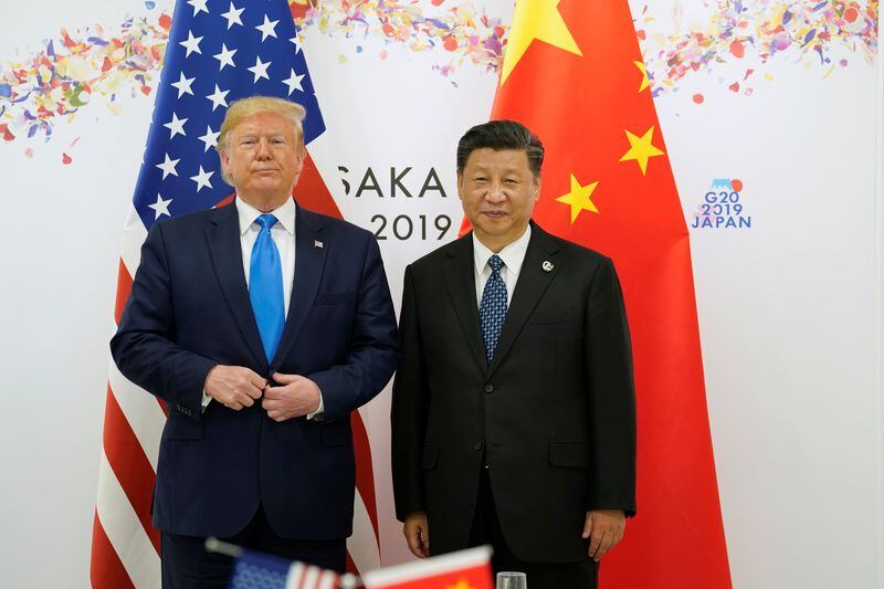 En medio de la crisis arancelaria, Trump acusó a China de seguir enviando fentanilo a Estados Unidos (REUTERS/Kevin Lamarque)