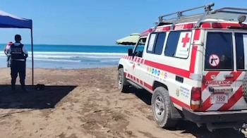 Imagen de referencia. La Cruz Roja Costarricense confirmó que en 2026 los accidentes acuáticos en la zona del Pacífico guanacasteco se han triplicado./ (Cruz Roja Costarricense)