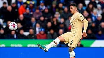 Brillante actuación de Enzo Fernández