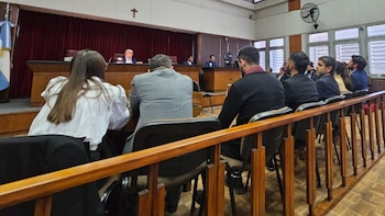 La sala del tribunal de