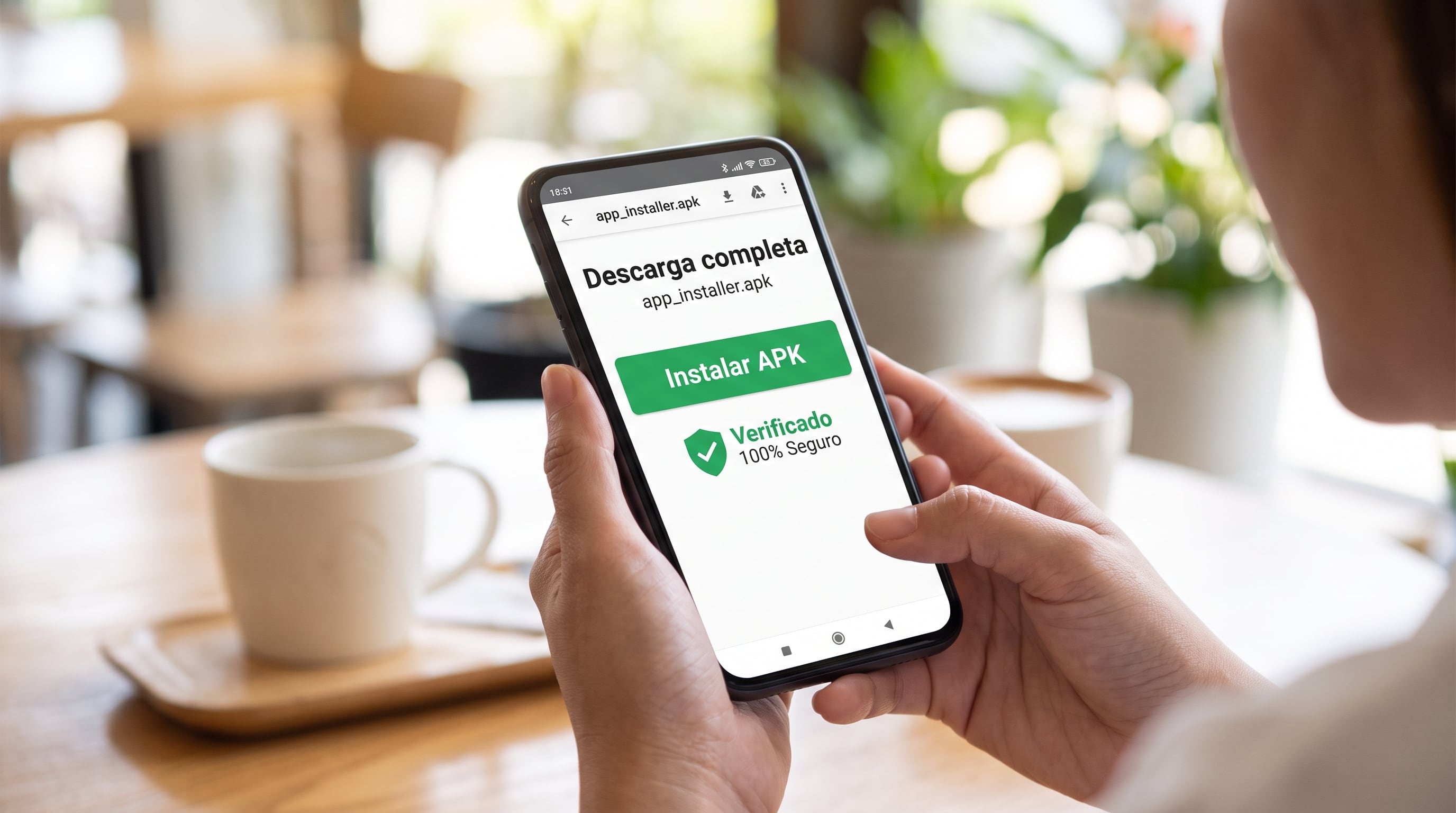 Un APK seguro es aquel que proviene de un repositorio verificado. (Gemini)