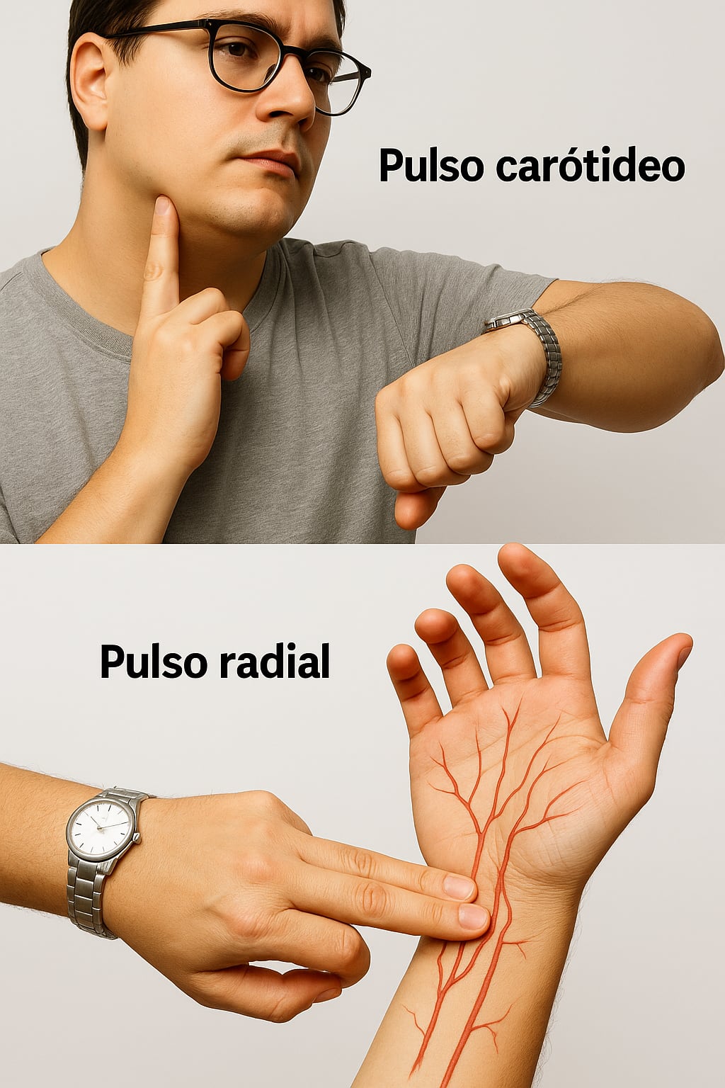 El pulso refleja la expansión de las arterias tras cada latido, mientras que la frecuencia cardíaca indica las contracciones del corazón por minuto (Imagen Ilustrativa Infobae)