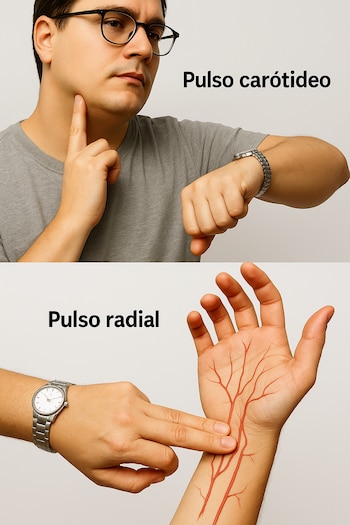 El pulso refleja la expansión