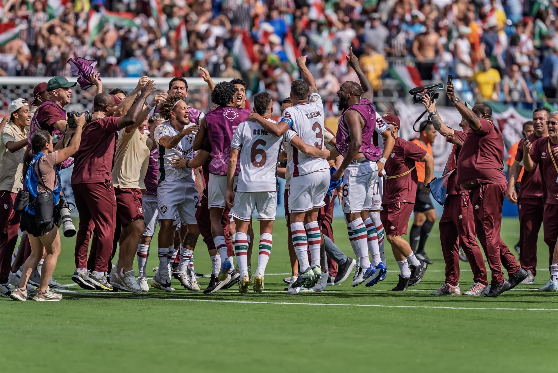 Fluminense es uno de los equipos que se metió en semifinales del Mundial de Clubes, siendo el único sudamericano vivo en el certamen - crédito Europa Press