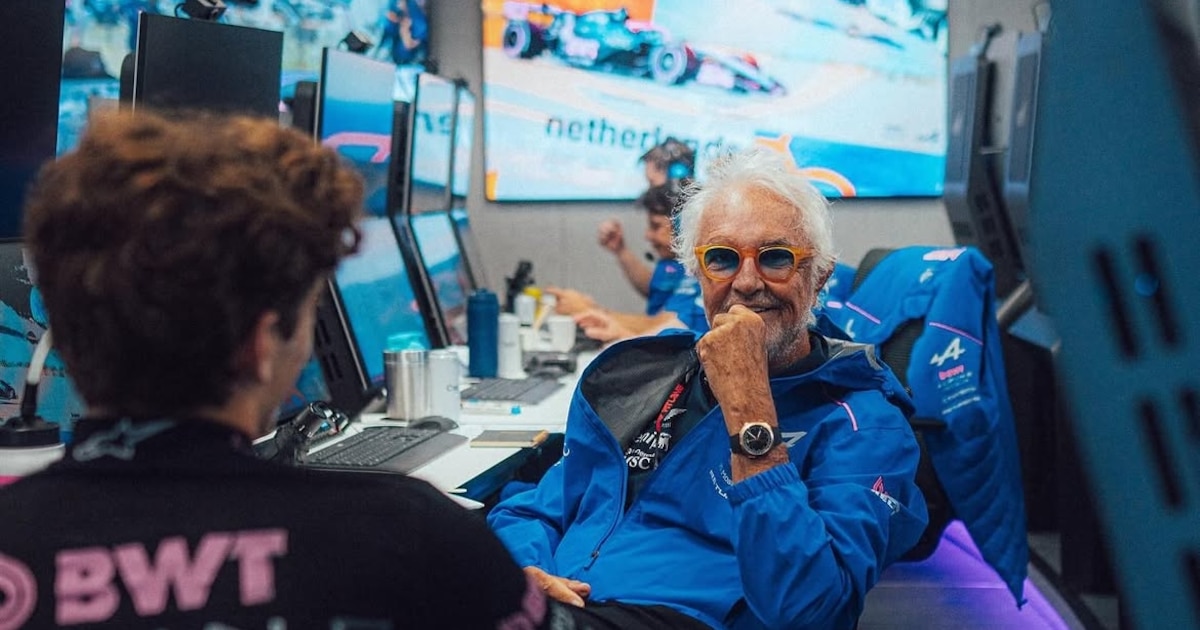 Photo: infobae.com GP d'Espagne : Flavio Briatore salue la performance de Franco Colapinto