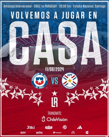 Chile confirmó rival para amistoso