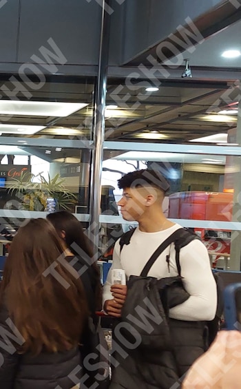 Saif antes de salir rumbo