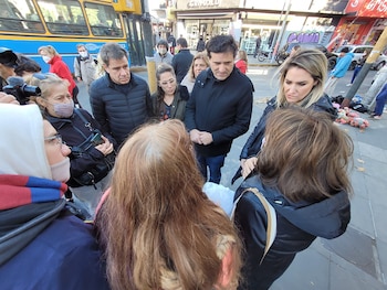 Facundo Manes y Carolina Losada