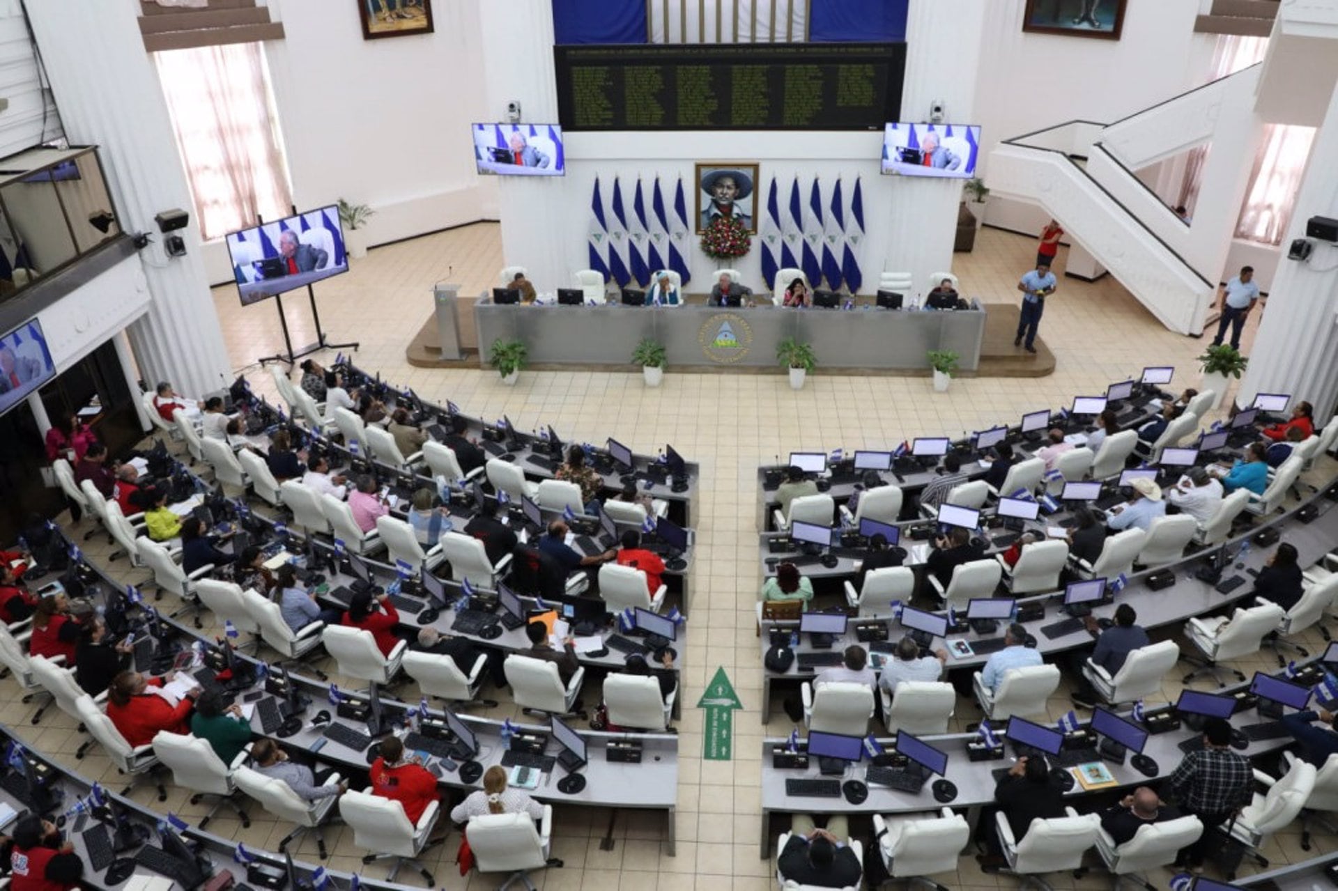 El tratado de traslado de condenados autoriza que ciudadanos rusos cumplan su sentencia en Moscú y nicaragüenses en Managua. (Foto: ASAMBLEA NACIONAL DE NICARAGUA)