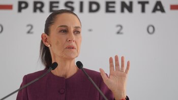 La virtual presidenta, Claudia Sheinbaum.