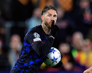 Sergio Ramos. (REUTERS/Pascal Rossignol)