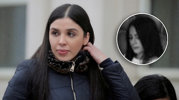 Emma Coronel y su madre,