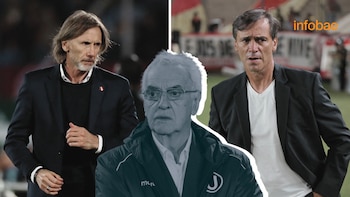 Ricardo Gareca, Fabián Bustos y