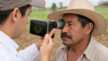 Así es como el celular podría detectar problemas oculares y ayudar a pacientes en zonas rurales