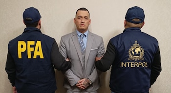 Tras realizarse tareas de inteligencia, Aguirre Covarrubias fue localizado en un hotel de Puerto Madero (X: @AleMonteoliva)