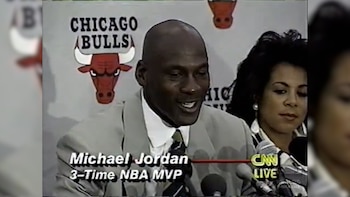 La conferencia donde Michael Jordan,
