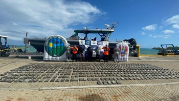 Una tonelada de cocaína fue