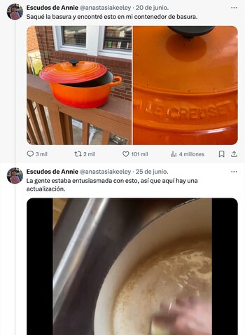 Virales- Encontró tesoros en la basura y su posteo se viralizó