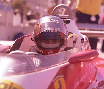 Gilles Villeneuve en el cockpit