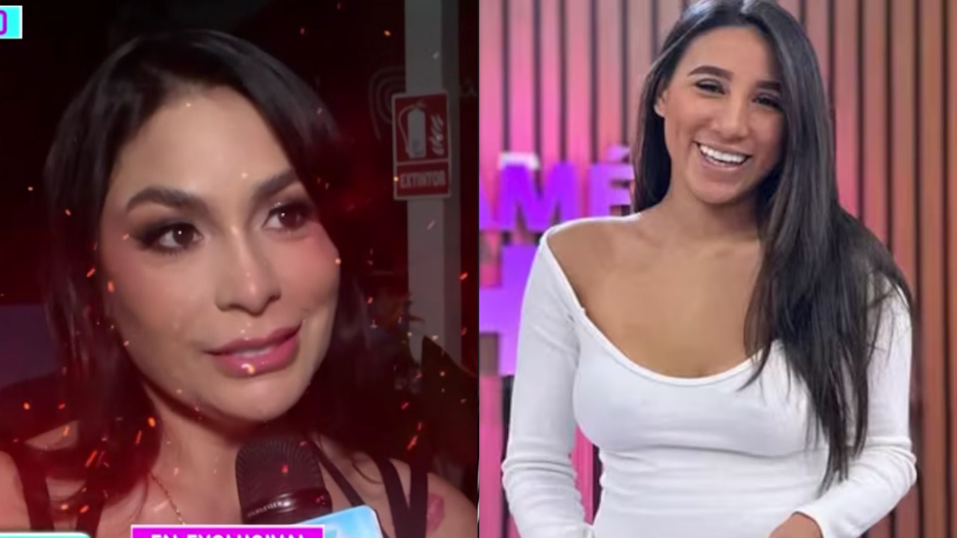 Evelyn Vela cuestionó la participación de Samahara Lobatón en La Prisión de Destino 2. Captura: 'Amor y Fuego'.