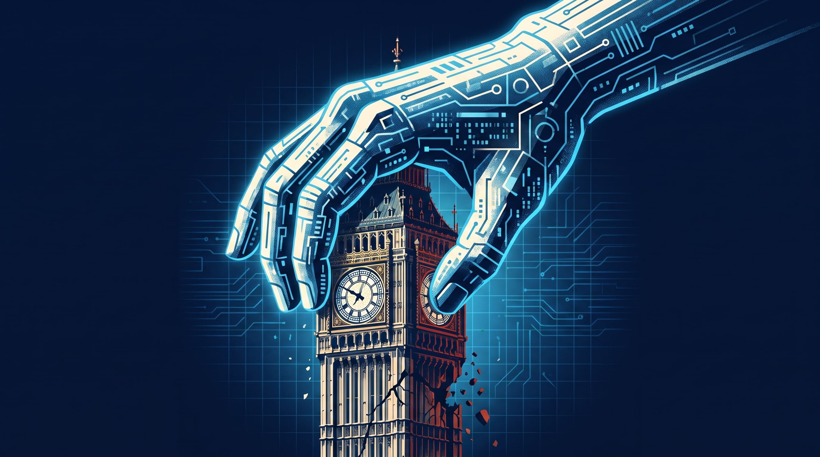 La IA amenaza con saturar al Estado británico y paralizar su burocracia