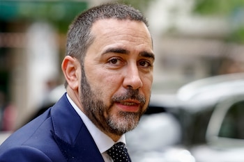 El empresario Víctor de Aldama a su llegada al Tribunal Supremo (EFE/ Daniel González)