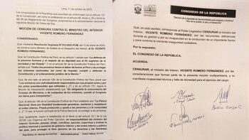 Segundo borrador de la moción