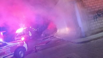 Las autoridades arribaron al lugar,