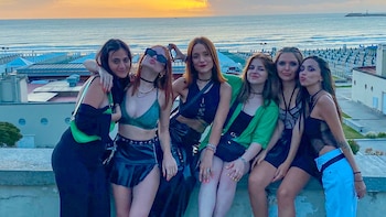 video viral, Joacos, Tinchos, amigas, verano Mar del Plata