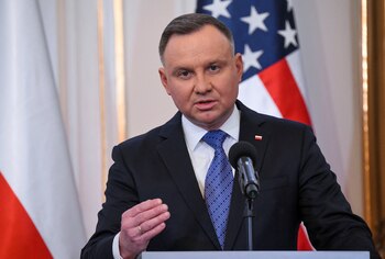 El presidente de Polonia, Andrzej