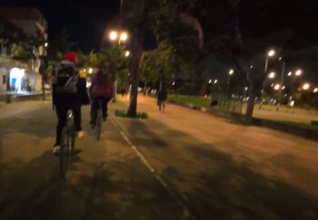 La falta de alumbrado fue