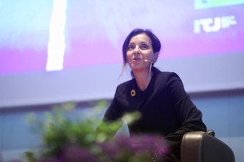 La exconcejala del PP del Ayuntamiento de Ponferrada, Nevenka Fernández. (Carlos Castro/Europa Press)