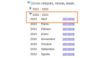 Miguel Ciccia (Renovación Popular) presentó