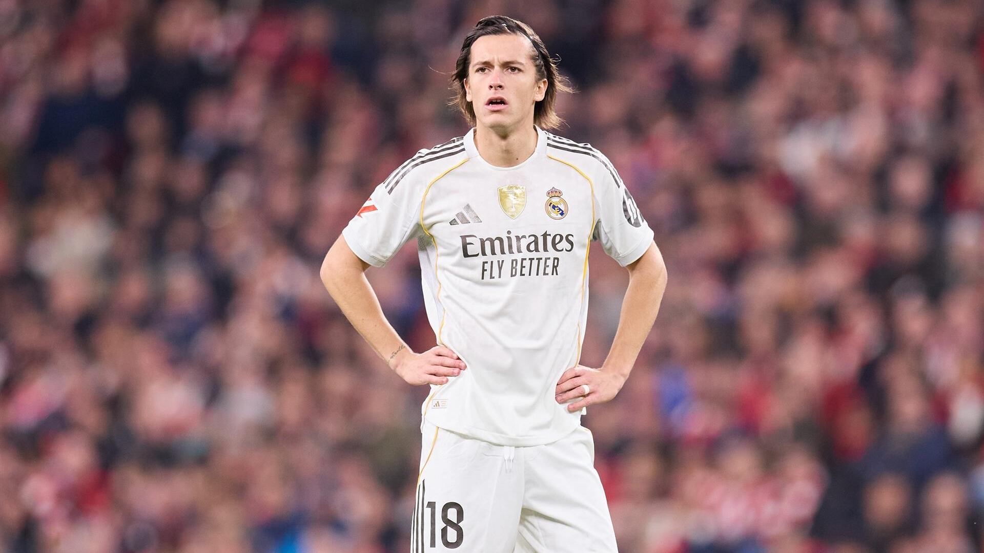 El lateral del Real Madrid Álvaro Carreras (Europa Press)