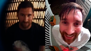 “Vecino”: el guiño de Messi