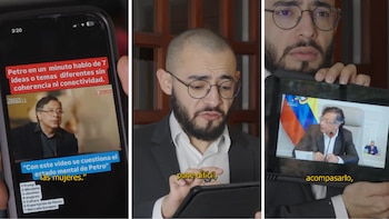 Comediante bogotano simuló cómo sería