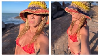 Las vacaciones de Marcela Baños mientras Marixa Balli ocupa su lugar en Pasión de Sábado: bikini, playa y sol